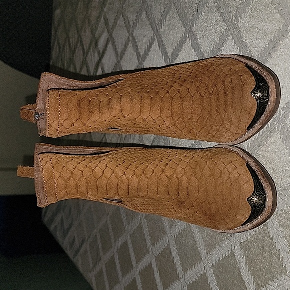 Free People Jeffrey Campbell Cromwell Hunt the Plains Western Boots - Picture 3 of 15